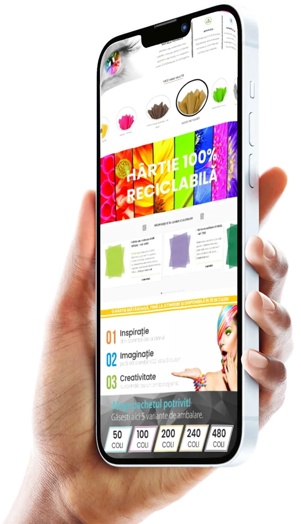 Creare site responsive